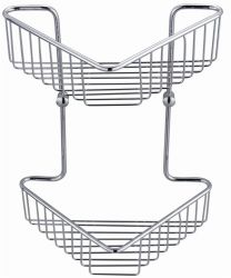 Double Triangular Soap Basket