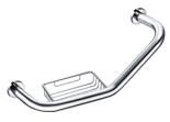 GRAB BAR WITH SOAP BASKET